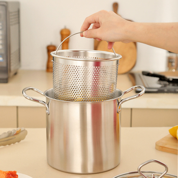 Daugiafunkcinis nerūdijančio plieno puodas kepimui, su vienu dugnu, tinkamas indukcinė plokštei, modelis xkyzg-01