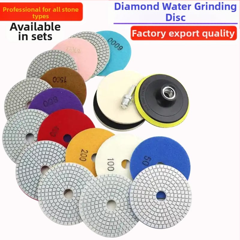 Cow Ball Диамантен мек шлайф диск за камък, керамика и бетон — Макс RPM 1000, Диамантена твърдост