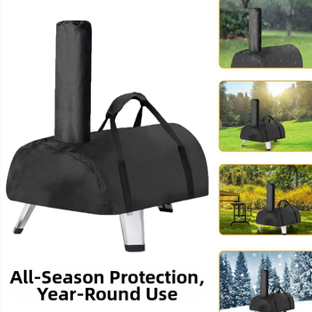 Κάλυμμα φούρνου πίτσας για γωνιακό φορητό φούρνο, εξωτερική χρήση, βαριάς χρήσης αδιάβροχος πολυεστέρας, μοντέρνο και απλό στυλ, με δυνατότητα προσαρμογής