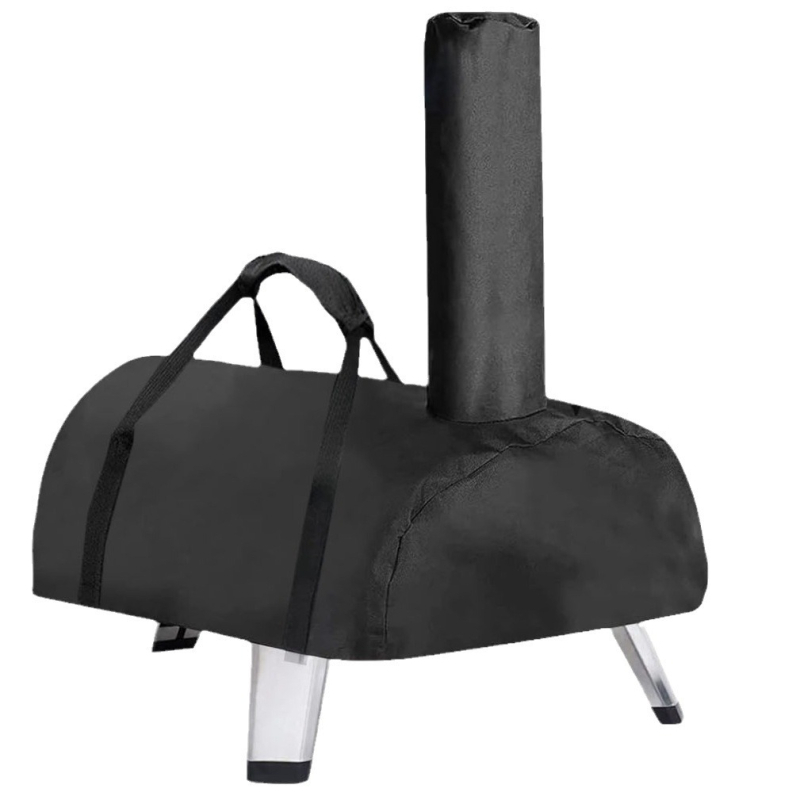 Pizza sütőfedő – sarokban álló, kültéri használatra, vízálló poliészter, modern és letisztult stílus, testreszabható feldolgozás