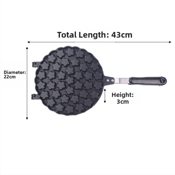 Αλουμινένιο κράμα – τηγάνι βάφλας αυγού με σχήμα ανθού δαμάσκηνου και μικρά καλούπια κέικ – Διαθέσιμο ιδιωτικής ετικέτας, Yongkang 2024