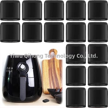 Силиконов предпазен капак за тава на фритюрник, модел QH180 — аксесоар за фритюрник, антинадраскващ капак за тави за печене