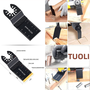 Universal Treasure 50 τεμάχια σετ λεπίδων πριονιού - Ατσάλι υψηλής περιεκτικότητας σε άνθρακα