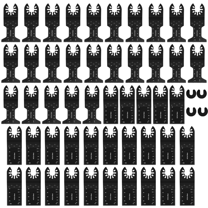 Universal Treasure 50 darabos fűrészlap készlet - magas széntartalmú acél