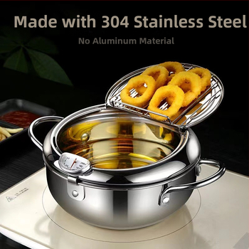 Nerūdijančio plieno aliejaus puodas – Kinų stilius, pirmos klasės kokybė, logotipo spausdinimas įmanomas