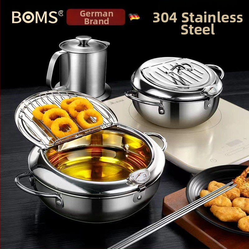 Nerūdijančio plieno aliejaus puodas – Kinų stilius, pirmos klasės kokybė, logotipo spausdinimas įmanomas