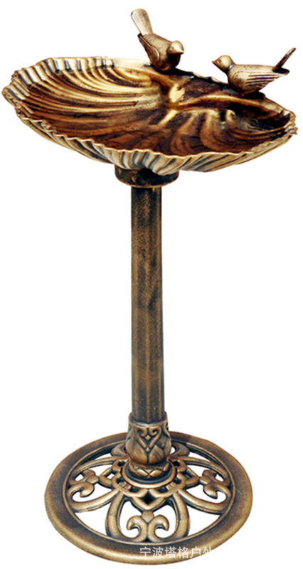 Ručni vodopoj za ptice s motivom školjki, klasičnog stila; Marka STARK; Materijal PP; Tehnički broj 89190994; Težina 1.3 kg