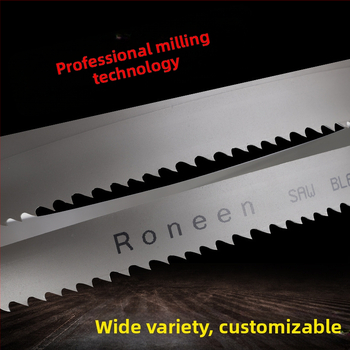 Dekle би-метална лента за пила, M42 високоскоростна стомана, рязане дърво и метал, за режещи машини