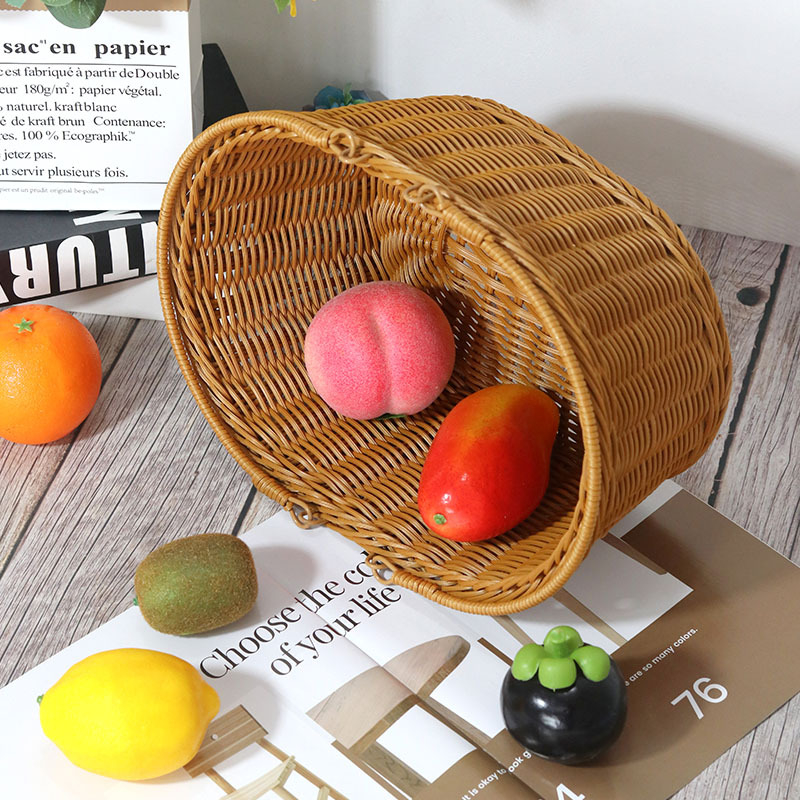 Piknikkosár gyümölcsök és zöldségekhez, HT4999 modell, PP anyag, modern és minimalist stílus, alkalmas gyümölcsökre és zöldségekre