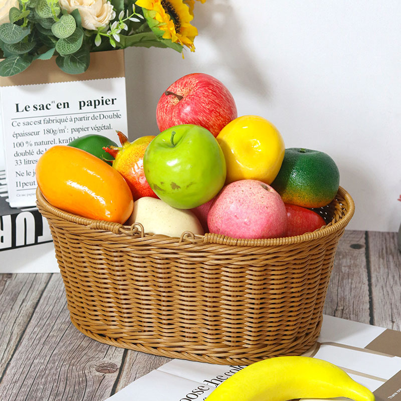 Piknikkosár gyümölcsök és zöldségekhez, HT4999 modell, PP anyag, modern és minimalist stílus, alkalmas gyümölcsökre és zöldségekre