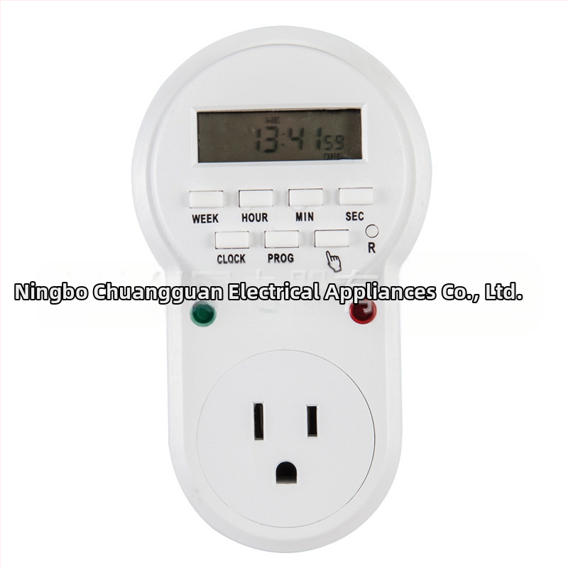 Розетка с таймер, марка Cier, функция таймера, диапазон на работна температура -10 °C до +55 °C