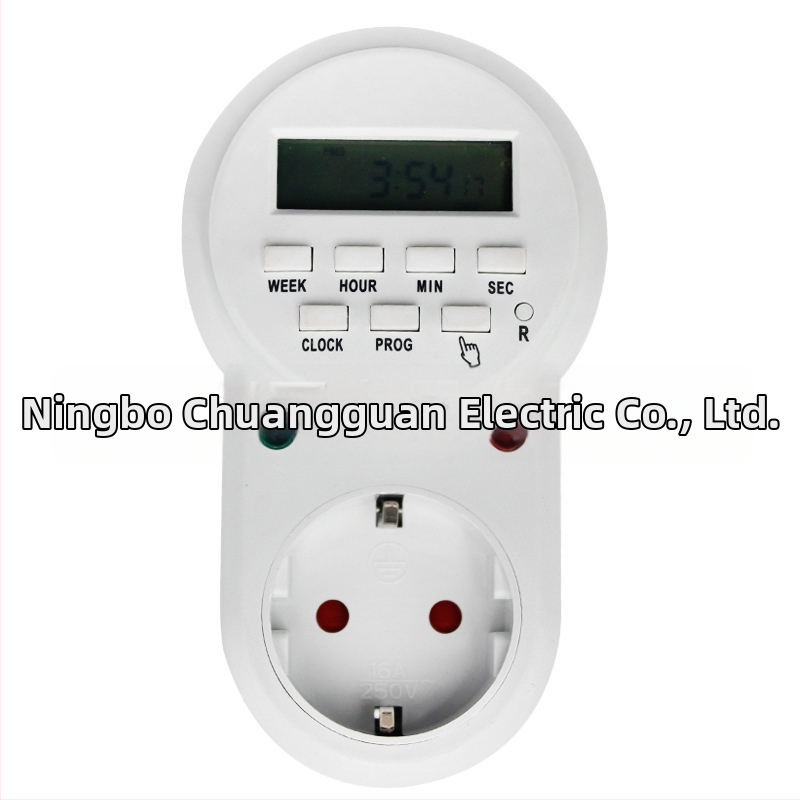 Розетка с таймер, марка Cier, функция таймера, диапазон на работна температура -10 °C до +55 °C
