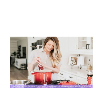Aliejaus garų filtras virtuvės išmetimo ventiliatoriui | High Glow, oro valymas, filtruoja aliejaus garus