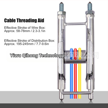 Elektriko greito laidų įvilkimo įrankis – metalo konstrukcija – QH