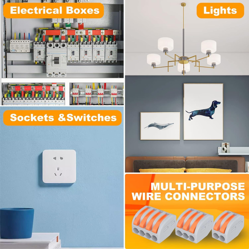 Star Valley greitas terminalinis blokas, jungčių serija, krimpavimo montavimas, PC korpusas