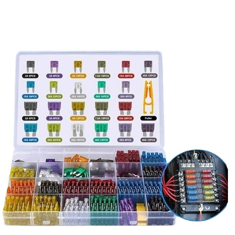 Автомобилни алуминиеви вложки за предпазни листове, комплект от 300 бр. в кутия, лицензирани частни марки, серия Car safety film