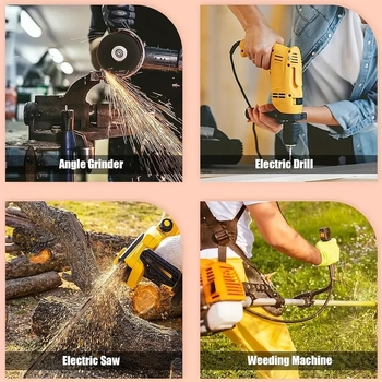 Комплект от 69 карбонови четки за електродвигатели за ремонт на електроинструменти