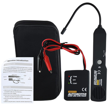 EM415PRO automobilių gedimų diagnostikos priemonė su linijų ieškikliu ir atvirojo uždarojo grandinių testeriu – 9V, -60°C iki +60°C, tinka įvairiems automobiliams