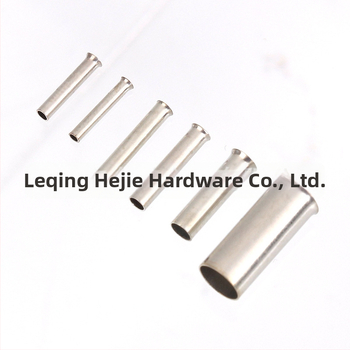 Σετ τερματικών τύπου σωλήνα με γυμνούς τερματικούς, μοντέλο HX0100690, 1950 τεμάχια, επαφές από χαλκό με επικάλυψη κασσίτερου