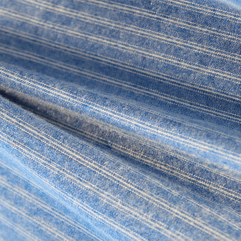 Παιδικό βαμβακερό ριγέ σακάκι, πέτο γιακάς, κορεατικό στυλ, μονόκουμπωτο κλείσιμο, ριγέ σχέδιο