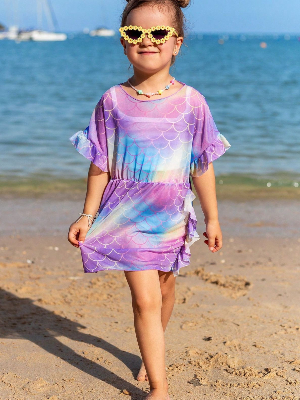 Σετ μαγιό κοριτσιών με ψηλή μέση, ριγέ σχέδιο, γρήγορο στέγνωμα, ανθεκτικό και ελαστικό; ύφασμα 82% πολυεστέρας, επένδυση από πολυεστέρα με 18% ελαστάνη; με επένδυση για το στήθος