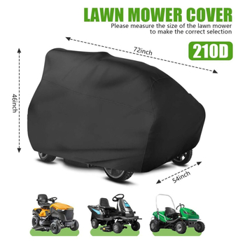 Калъф за косачка/трактор за външно ползване с целогодишна защита: слънцезащитен, водоустойчив, прахоустойчив, ветроустойчив