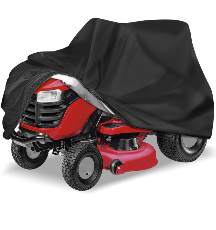 Калъф за косачка/трактор за външно ползване с целогодишна защита: слънцезащитен, водоустойчив, прахоустойчив, ветроустойчив