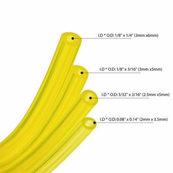 Комплект горивни маркучи за мотоциклет с филтърни линии и фитинги за резервоар