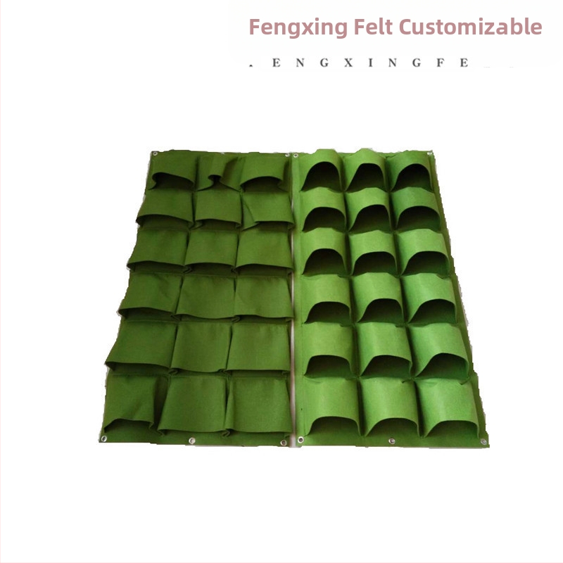 Стенно монтирана торбичка за засаждане от нетъкан материал, дишаща, устойчива на корозия, здрава и водоспестяваща