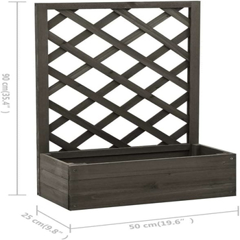 Sodinimo dėžutė / daigynas — medinė, kvėpuojanti ir tvirta, ant grindų įrengta, namų sode