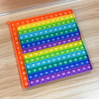 Εκπαιδευτικό παιχνίδι σιλικόνης για μαθηματικά: πολλαπλασιασμό και πρόσθεση, μη ηλεκτρικό, πολυλειτουργικό, κατάλληλο για ηλικίες 15–35 ετών, νοητική ανάπτυξη.