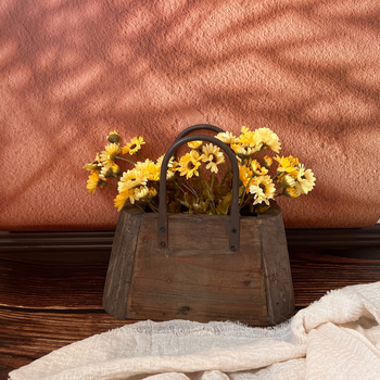 Medinis vazonėlis Jiajian – karbonizuota anti-korozinė danga, dovana vestuvėms, gimtadieniams ir įsikūrimo proga, be importo