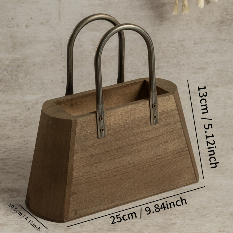 Medinis vazonėlis Jiajian – karbonizuota anti-korozinė danga, dovana vestuvėms, gimtadieniams ir įsikūrimo proga, be importo