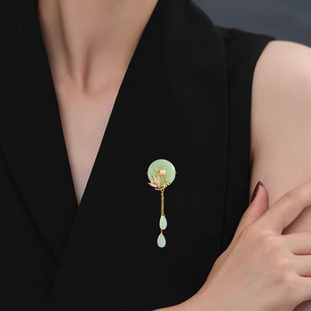 Καρφίτσα: χαλκός με επίστρωση ζιρκόνια, ηλεκτροπλατινωμένη, στυλ: γυναικείο, μόδα, μορφή: άλλος