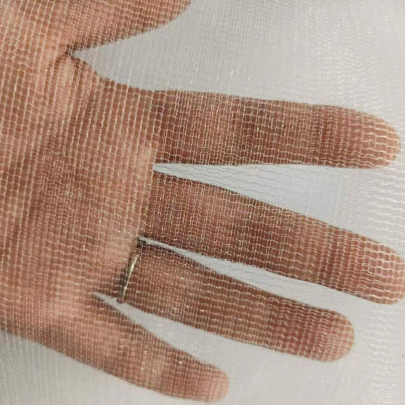 Vaisių tinklo maišelis iš PE, storintas, su savarankiškai užsidarančiu užsegimu, maisto naudojimui