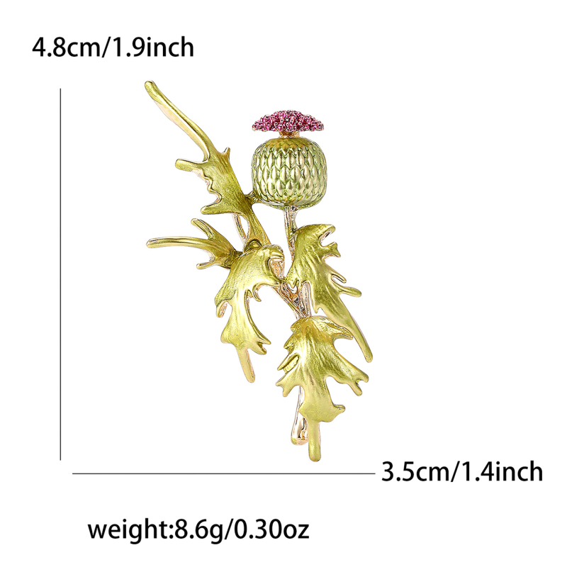 Καρφίτσα από κράμα με σμάλτο σε σχήμα κυρίας-λουλουδιού, διακοσμητικό, κομψό στυλ, φθινοπωρινή συλλογή 2024