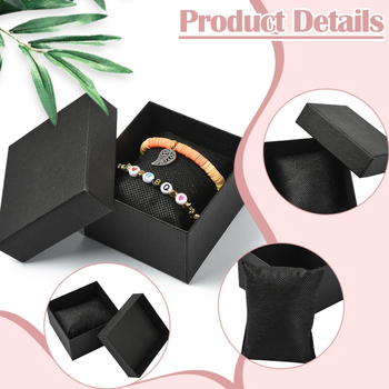 Κουτί συσκευασίας κοσμημάτων για κολιέ, βραχιόλι και ρολόι — χαρτόνι/χαρτί, εσωτερική συσκευασία, κουτί συσκευασίας