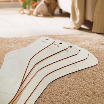 Dingchuan DIY ξύλινα εργαλεία για το πλέξιμο καλτσών – σετ 5 τεμαχίων, τηλεσκοπικός μοντέλο με διάτρητο διακοσμητικό σχέδιο