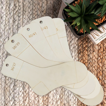 Dingchuan DIY ξύλινα εργαλεία για το πλέξιμο καλτσών – σετ 5 τεμαχίων, τηλεσκοπικός μοντέλο με διάτρητο διακοσμητικό σχέδιο