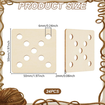 Σετ ξύλινο χειροποίητο αργαλειό – boxwood, καρτούν στυλ, γενική χρήση