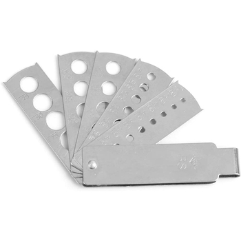 Инструмент за измерване на скъпоценни камъни, серия Gem Card за измерване размера на камъните, произход Китай, марка Other.