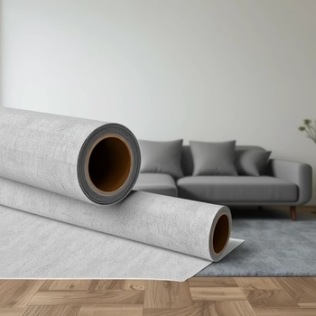 Pašlīmėjama betono stiliaus tapetė, atspari vandeniui, pelėsiui, nešvarumams, trijų sluoksnių konstrukcija, pramoninis retro sienų dekoras