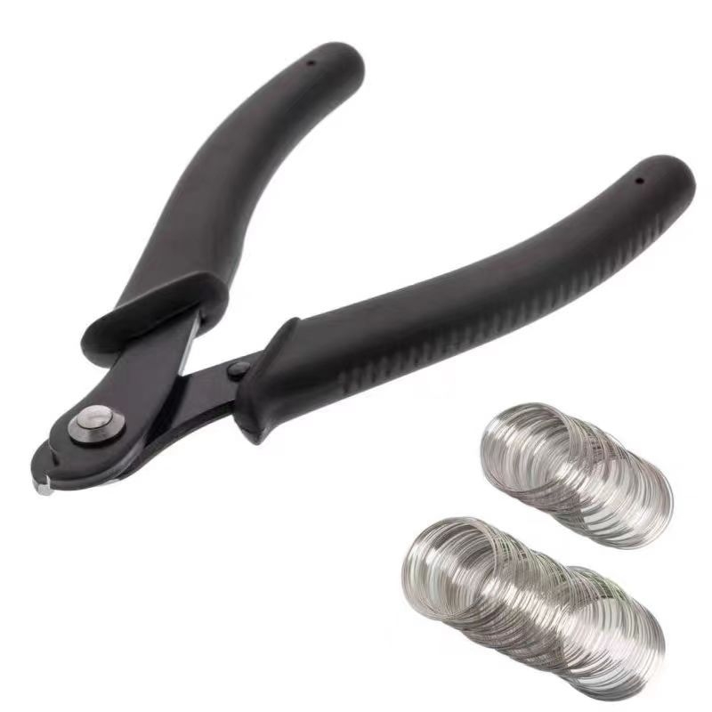 Memorijos vielos pjoviklis iš nerūdijančio plieno su vielos replėmis — aukšta kietumas, atsparus rūdijimui, juvelyrinių papuošalų įrankis