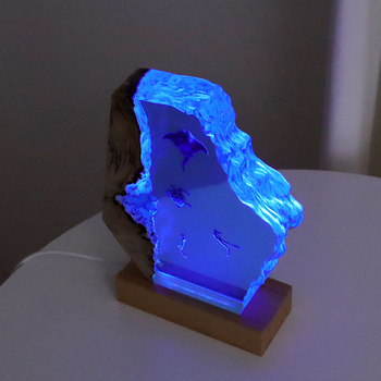 Διακοσμητικό από ρητίνη με ευρωπαϊκού στυλ θαλάσσιο δύτη — μικροτοπίο, μοντέρνο μινιμαλιστικό σχέδιο, δώρο για μετακόμιση και αποφοίτηση