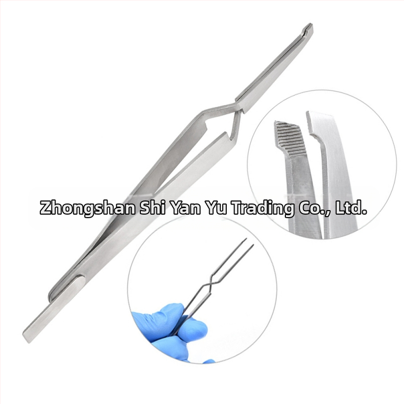 Ортодонтски пинсети с клип за формиране, дръжка и върхове от неръждаема стомана