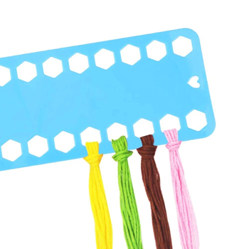 Дъска за навиване на кръстат бод, пластмасов разделител за конци, организатор за бродерия, 50 бр в кутия, 177 g