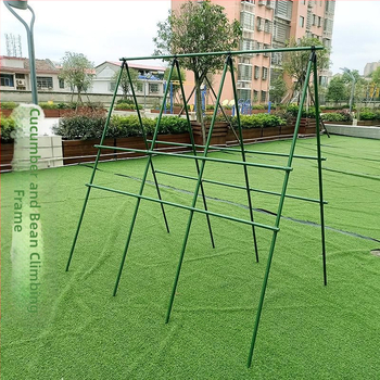 Ατσάλινος υποστηρικτικός στύλος για αναρριχητικά φυτά — εξωτερική βάση για λουλούδια και οικιακή κηπουρική