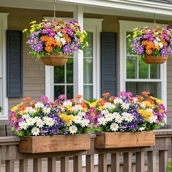 Εξωτερική διακόσμηση λουλουδιών με μπουκέτα μαργαρίτες και θάμνους — Μάρκα Other; Κατηγορία προϊόντος Survival tools; Κύριες αγορές Other