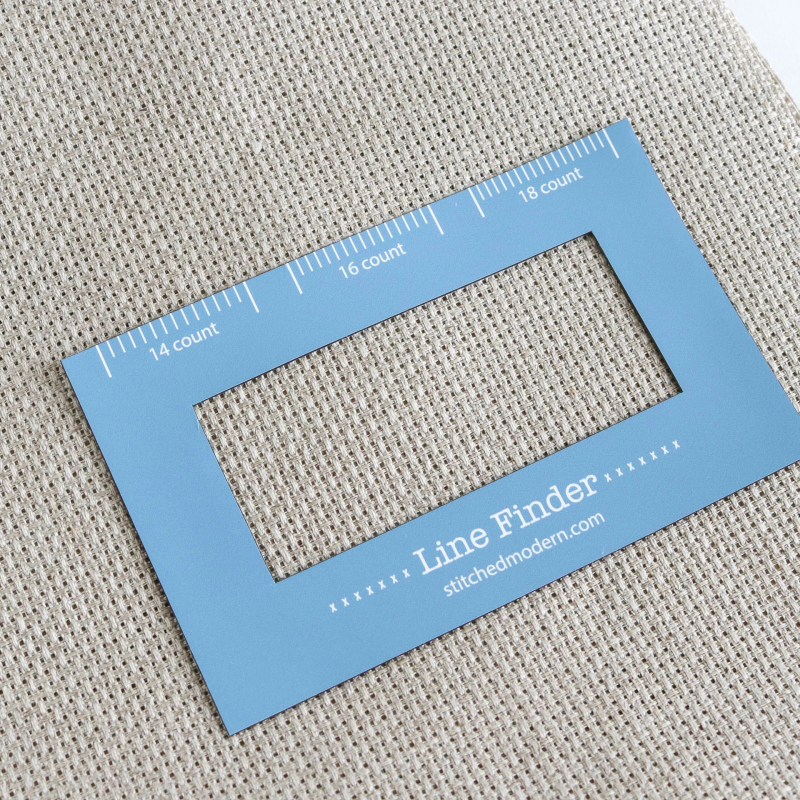 Cross Stitch Magnetic Line Finder – пластмасова линийка, 50 г, персонализируема