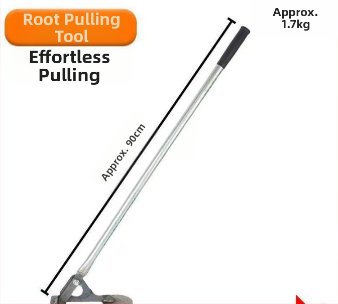 Ūkininkystės stiebų traukimui skirtas įrankis – tankus, daugiafunkcinis traukimo įrankis stiebams maniokui, baklažanui, medvilnei ir tabakai